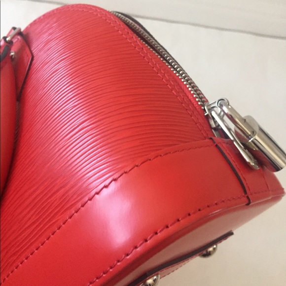 ❌SOLD❌ Louis Vuitton LV Alma BB epi coquelicot red - Picture 14 of 17